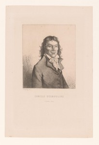 Portret van Camille Desmoulins