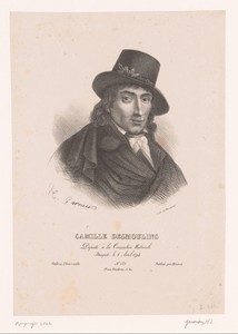 Portret van Camille Desmoulins