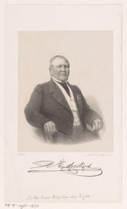 Portret van Carel Anastasius Leopold van der Wijck