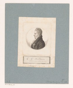 Portret van Carel Gerard Hultman