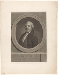Portret van Carel Wouter Visscher