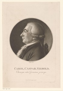 Portret van Carl Caspar Siebold