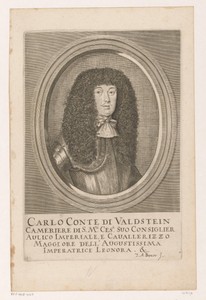 Portret van Carl Ferdinand, Graf von Waldstein