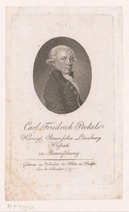 Portret van Carl Friedrich Pockels