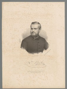 Portret van Carl Giskra
