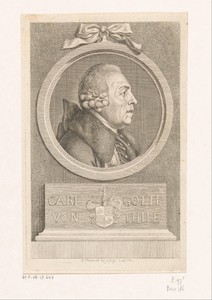 Portret van Carl Gottfried von Thile