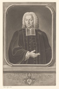 Portret van Carl Gottlob Hofmann