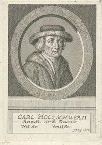 Portret van Carl II Holzschuer