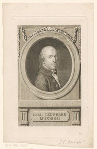 Portret van Carl Leonhard Reinhold
