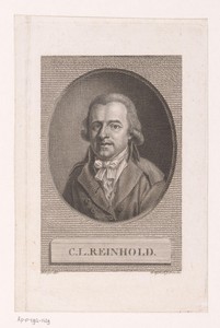 Portret van Carl Leonhard Reinhold
