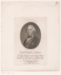 Portret van Carl Leopold von Köckritz