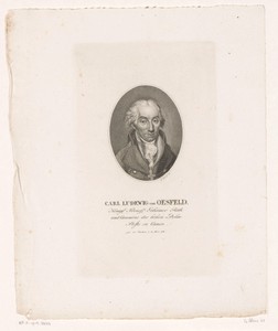 Portret van Carl Ludwig von Oesfeld