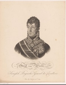 Portret van Carl Philipp von Wrede