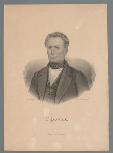 Portret van Carl Thedor Welcker