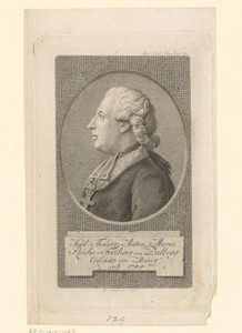 Portret van Carl Theodor Anton Maria von Dalberg