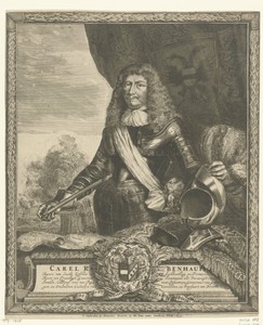 Portret van Carl von Rabenhaupt