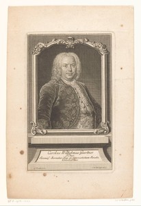 Portret van Carl Wilhelm Gaertner