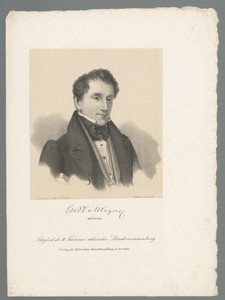 Portret van Carl Wilhelm Traugott von Mayer