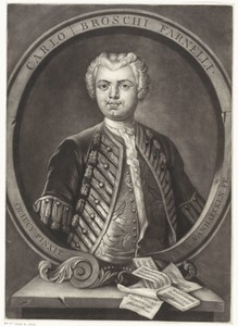 Portret van Carlo Broschi