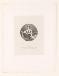 Portret van Carolina Bonaparte