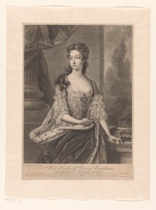 Portret van Carolina van Hannover