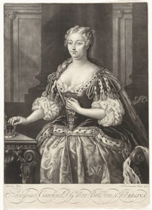 Portret van Caroline van Anspach, koningin van Groot-Brittannië