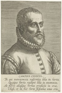 Portret van Carolus Clusius