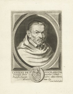 Portret van Carolus de Visch op 69-jarige leeftijd