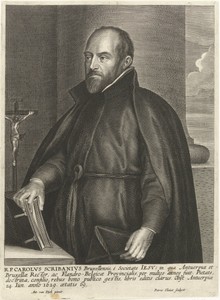 Portret van Carolus Scribani