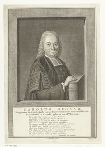 Portret van Carolus Segaar