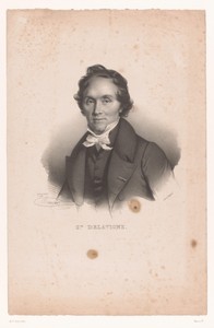 Portret van Casimir Delavigne
