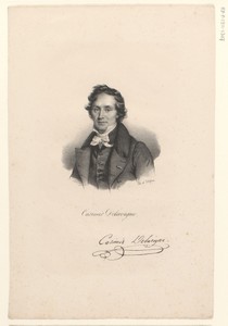 Portret van Casimir Delavigne
