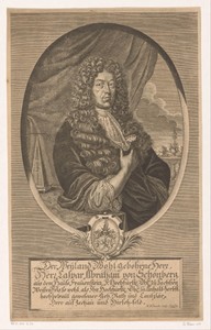 Portret van Caspar Abraham von Schönberg