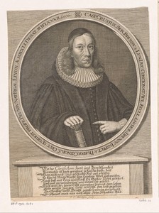 Portret van Caspar Crusius