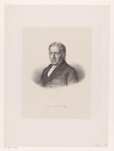 Portret van Caspar Georg Carl Reinwardt