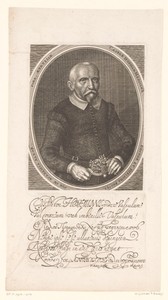 Portret van Caspar Hoffmann