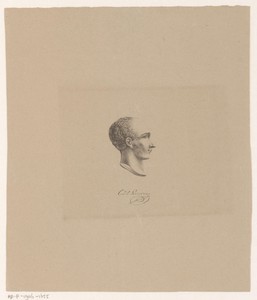 Portret van Caspar Jacob Christiaan Reuvens