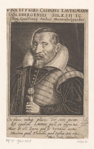 Portret van Caspar Laudismann