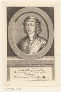 Portret van Caspar Nützel