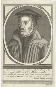 Portret van Caspar Olevianus