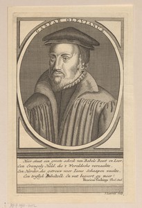 Portret van Caspar Olevianus