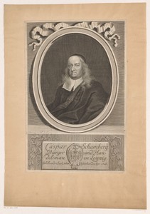 Portret van Caspar Schamberg