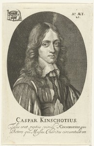 Portret van Caspar van Kinschot op 25-jarige leeftijd