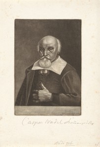 Portret van Caspar Wadel