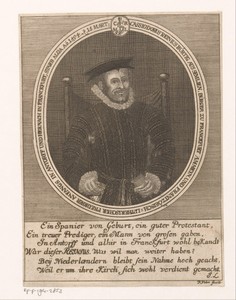 Portret van Cassiodoro de Reina