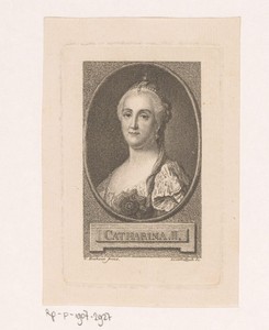 Portret van Catharina de Grote