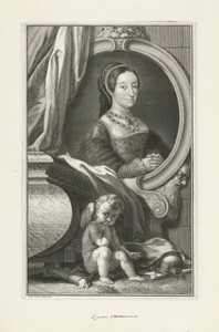 Portret van Catharina Howard, koningin van Engeland