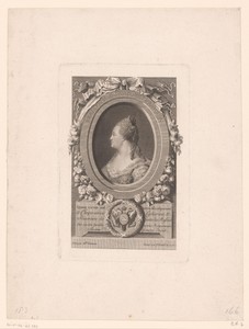 Portret van Catharina II van Rusland
