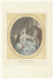 Portret van Catharine Rosalie Gérard