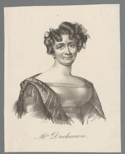 Portret van Catherine-Joséphine Duchesnois